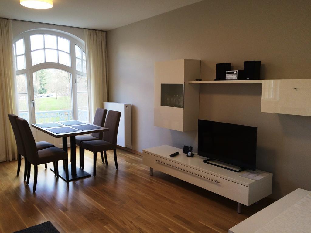 Appartements Am Kurpark Bad Pyrmont Ngoại thất bức ảnh
