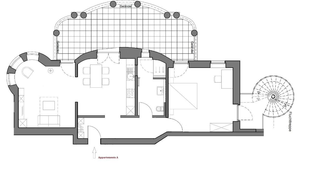 Appartements Am Kurpark Bad Pyrmont Ngoại thất bức ảnh